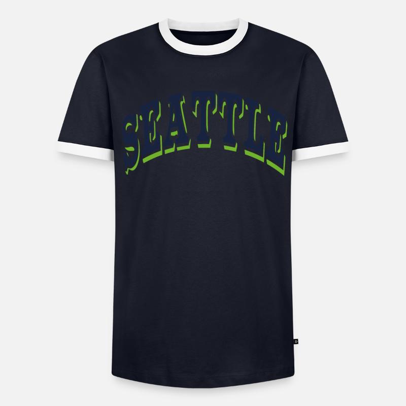 Seattle T-shirt contrasté Homme