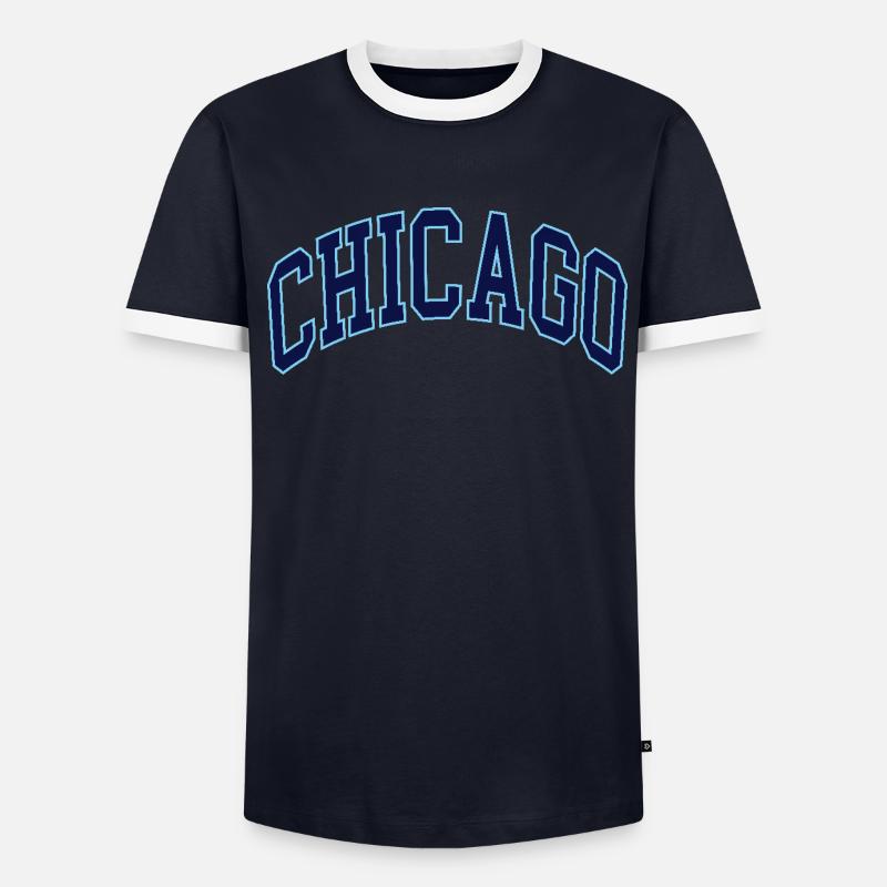 Chicago T-shirt contrasté Homme