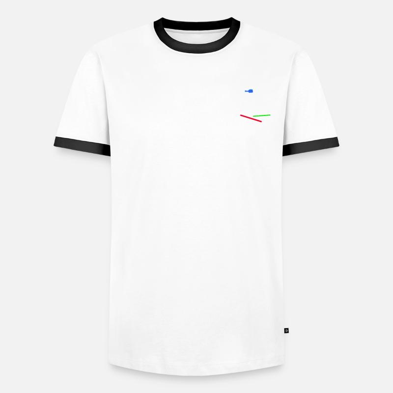VR Evolution Virtual Reality I Idée de cadeau pour les joueurs T-shirt contrasté Homme