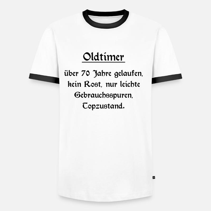 Oldtimer - 70 Anniversaire T-shirt contrasté Homme