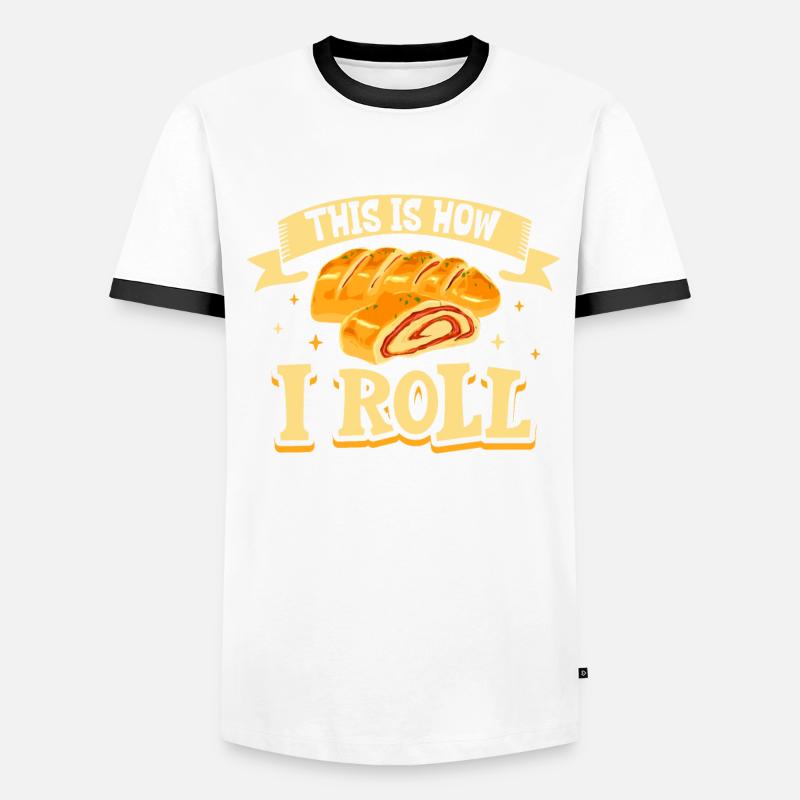 This is how I roll - Stromboli Männer Kontrast-T-Shirt