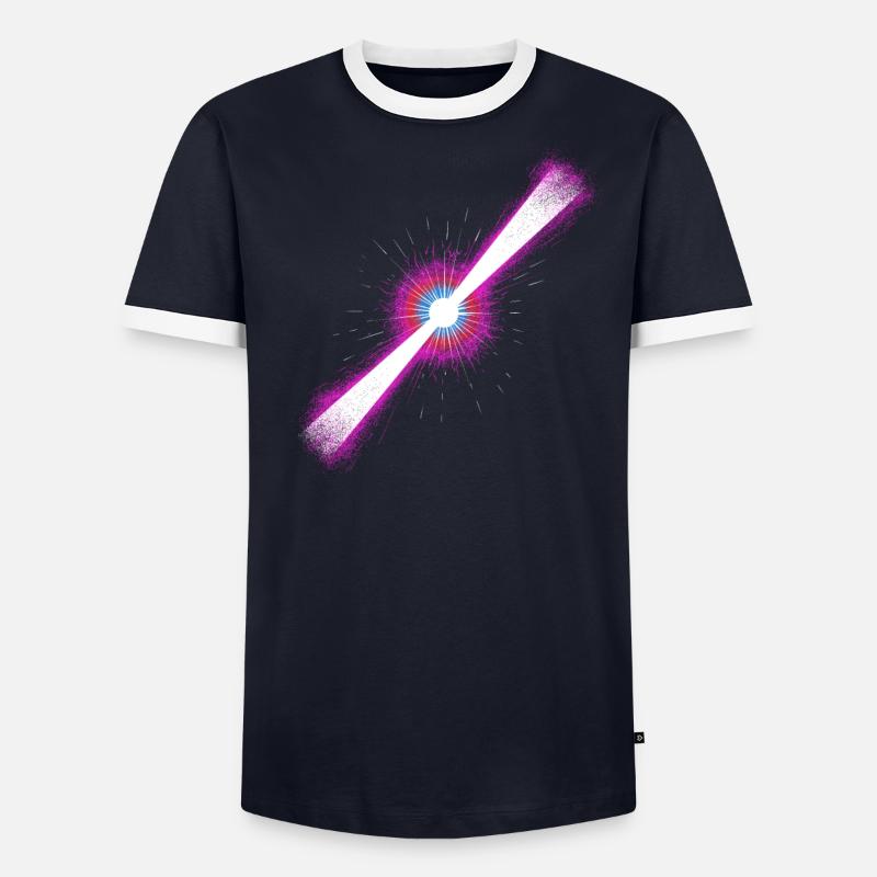 Sursaut gamma T-shirt contrasté Homme