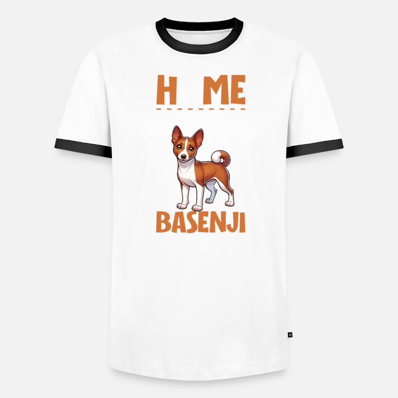 Home - Basenji Men's Ringer Shirt
