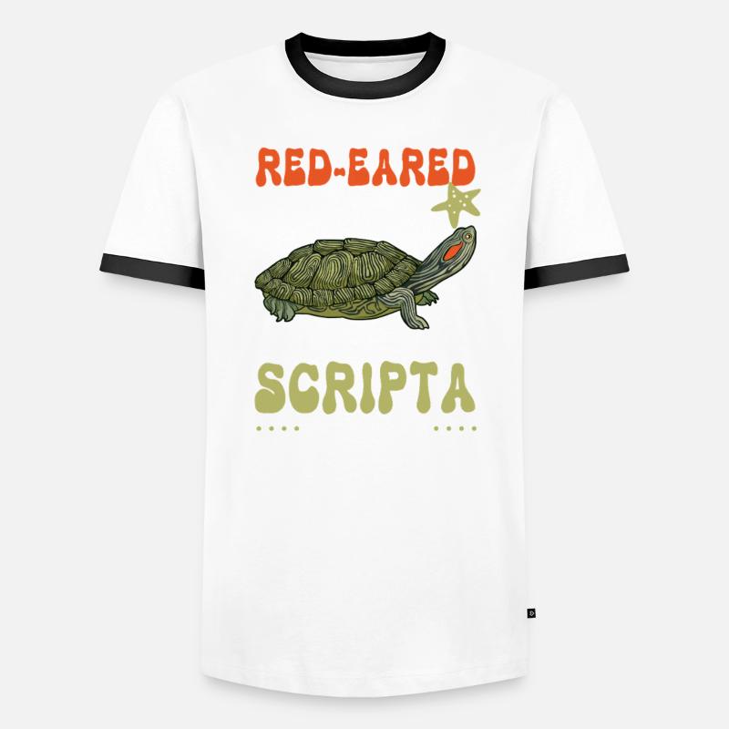 Red-eared Turtle Men's Ringer Shirt