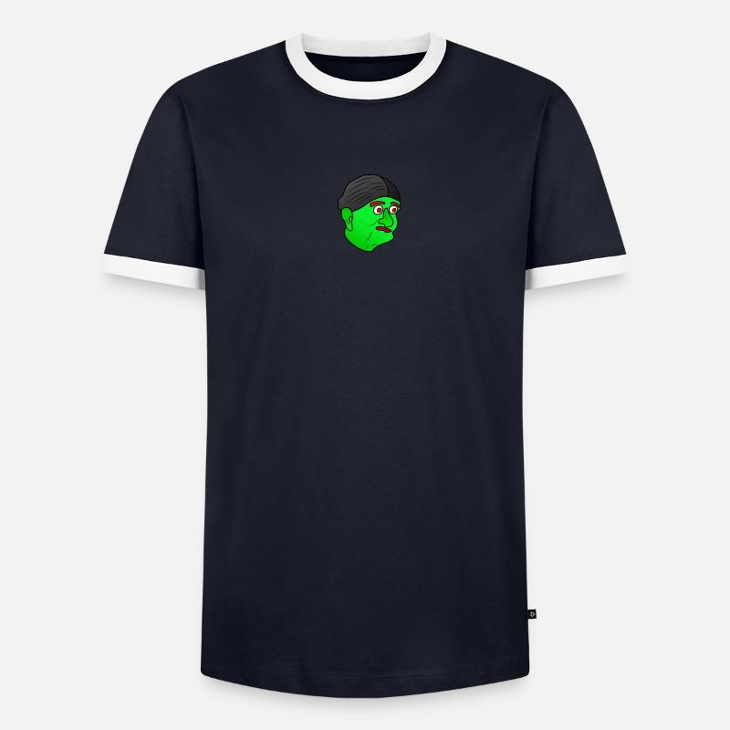 Jamppa Oma LIMITED EDITION Männer Kontrast-T-Shirt