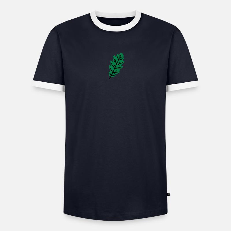 feuillage du chêne T-shirt contrasté Homme