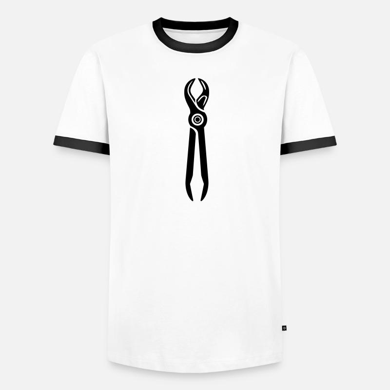 Pliers Tool Men's Ringer Shirt