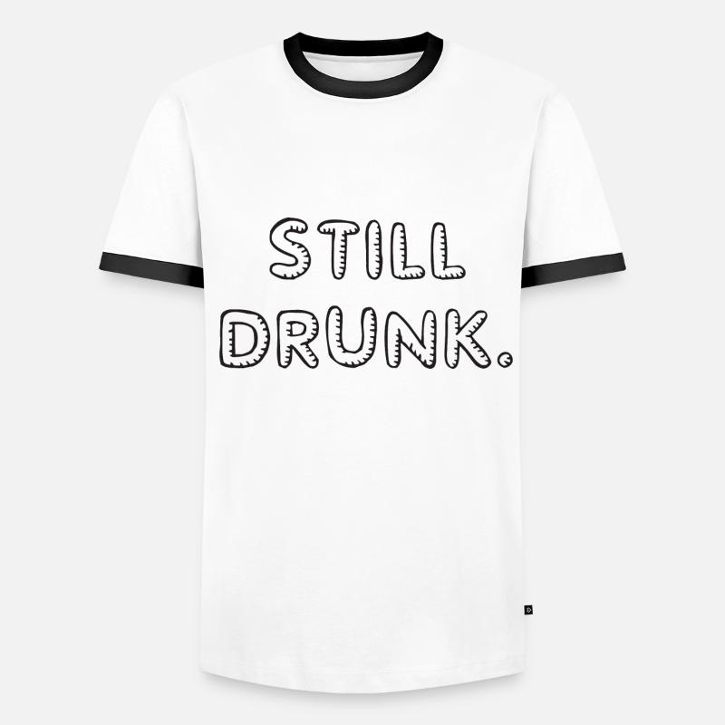 Still Drunk Männer Kontrast-T-Shirt