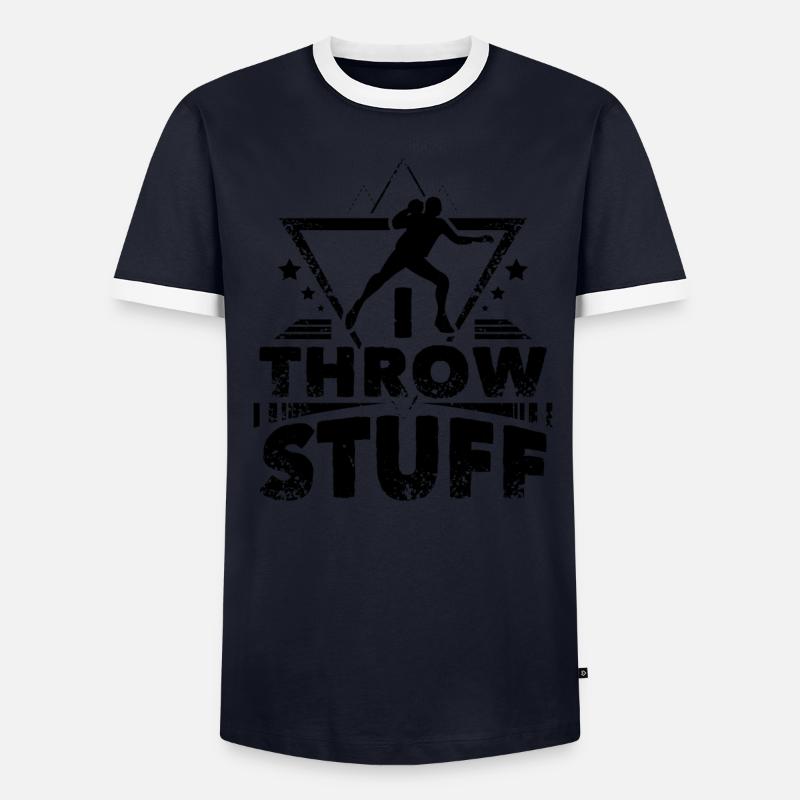 Coups de boule T-shirt contrasté Homme