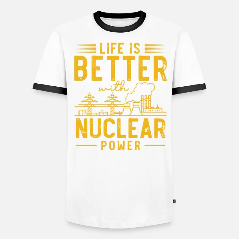 Nuclear Engineer, Nuclear Science, Science Men's Ringer Shirt