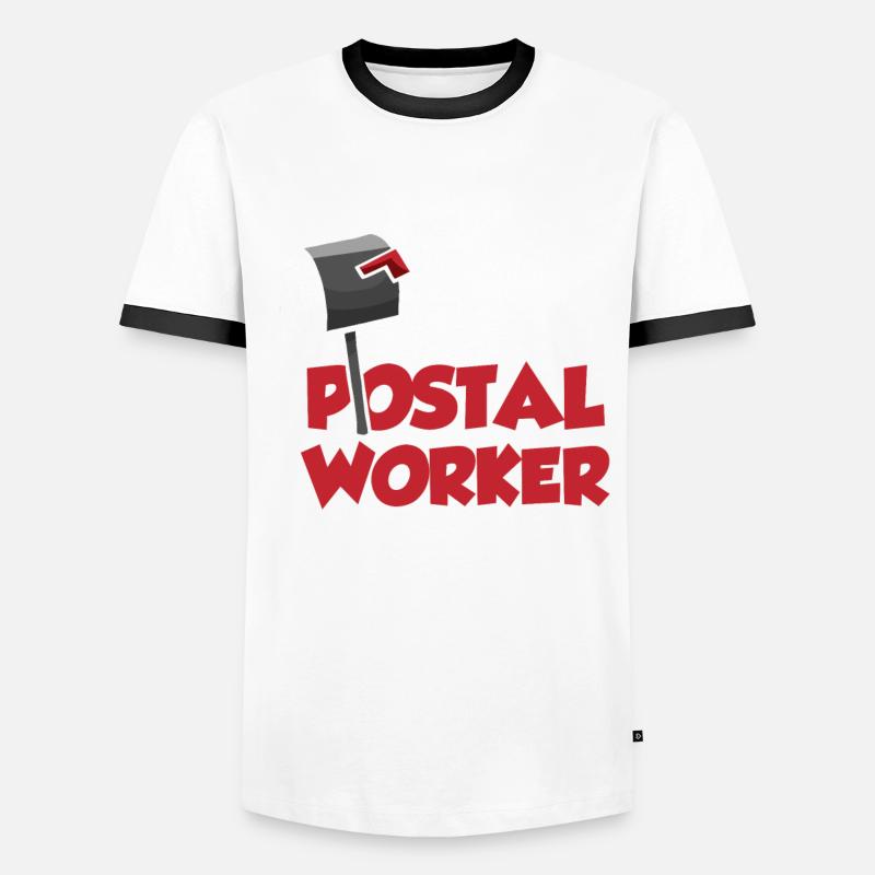 Postal worker, postal worker, postman Men's Ringer Shirt