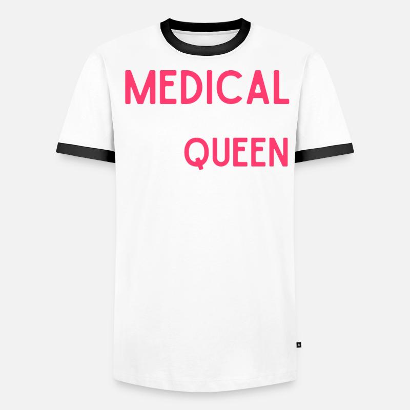 Medizinischer Kodierer Medizinischer Programmierer Männer Kontrast-T-Shirt