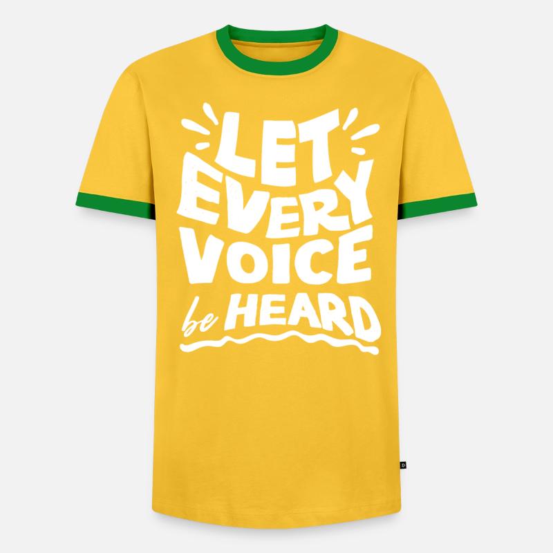 Speech-language pathology, speech-language pathologist - Men's Ringer Shirt - undefined