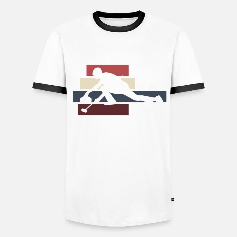 curling Men's Ringer Shirt