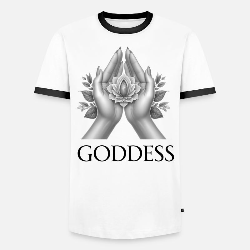GODDESS (subtitle) #059 Men's Ringer Shirt
