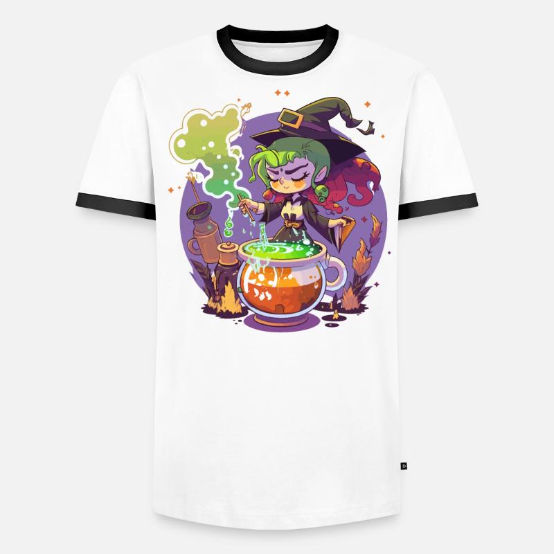 Concoction de chaudron T-shirt contrasté Homme