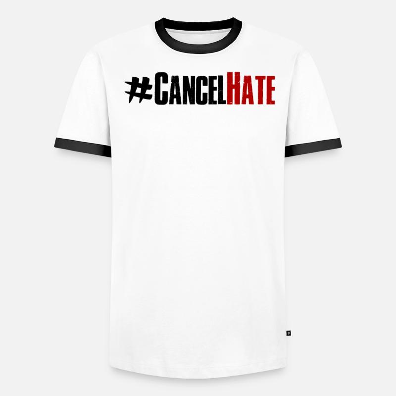 End the hatred Men's Ringer Shirt