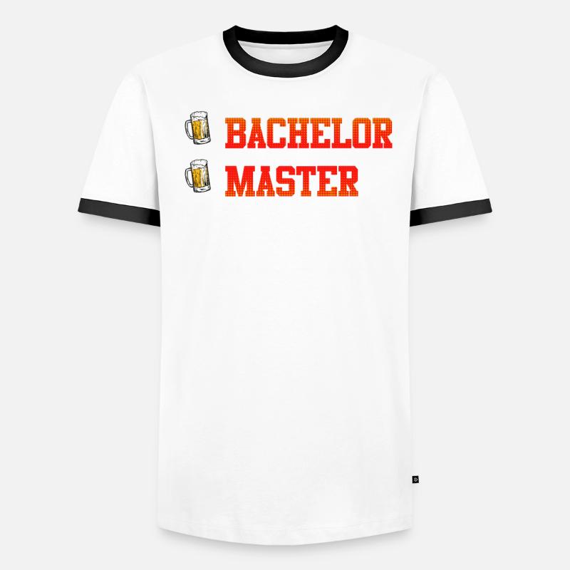 Baccalauréat complété Master T-shirt contrasté Homme