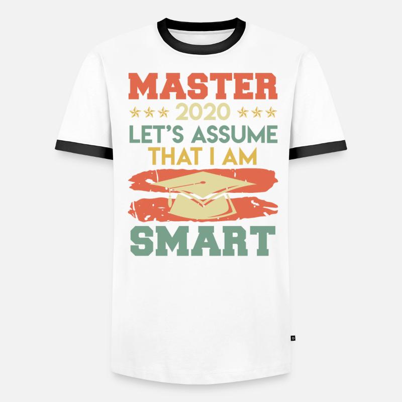 Finally Graduation Master 2020 Master Degree Men's Ringer Shirt