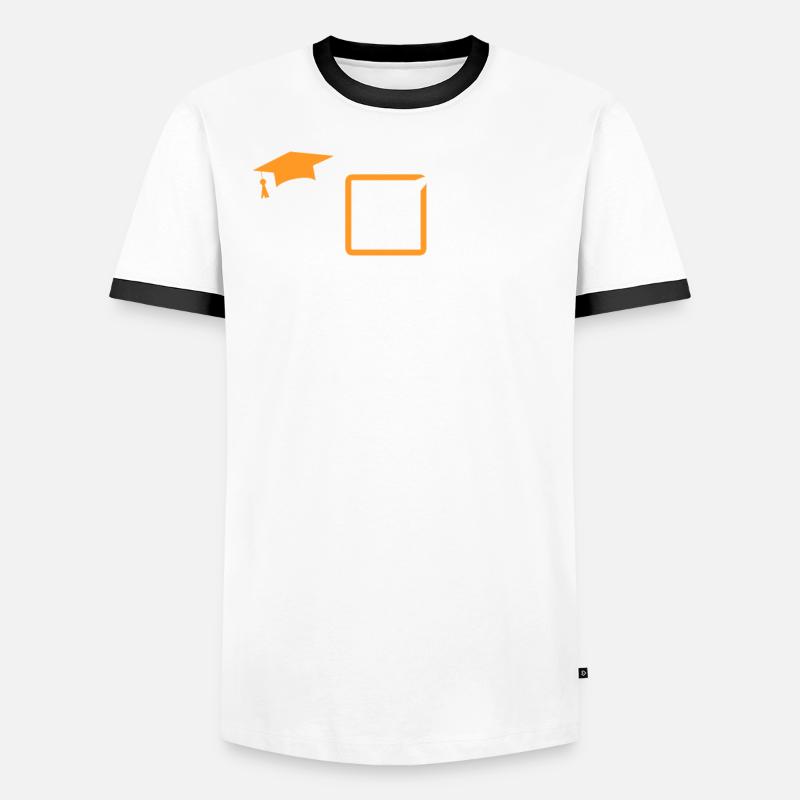 Master Thesis DONE Master Abschluss Männer Kontrast-T-Shirt