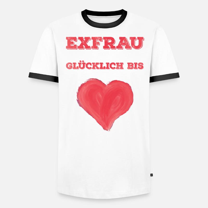 Scheidungsparty Finally Divorced Scheidung Männer Kontrast-T-Shirt