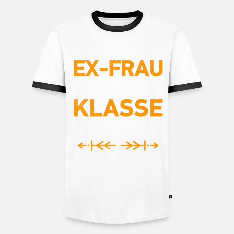 Scheidungsparty Finally Divorced Scheidung Männer Kontrast-T-Shirt