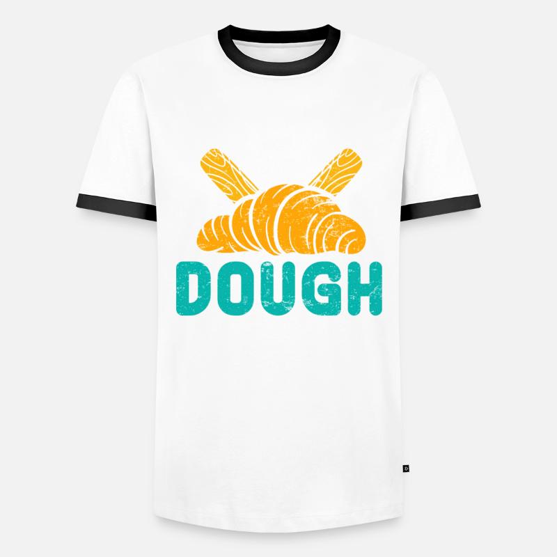 Backfans Let's Dough This! Baking Bakery Men's Ringer Shirt