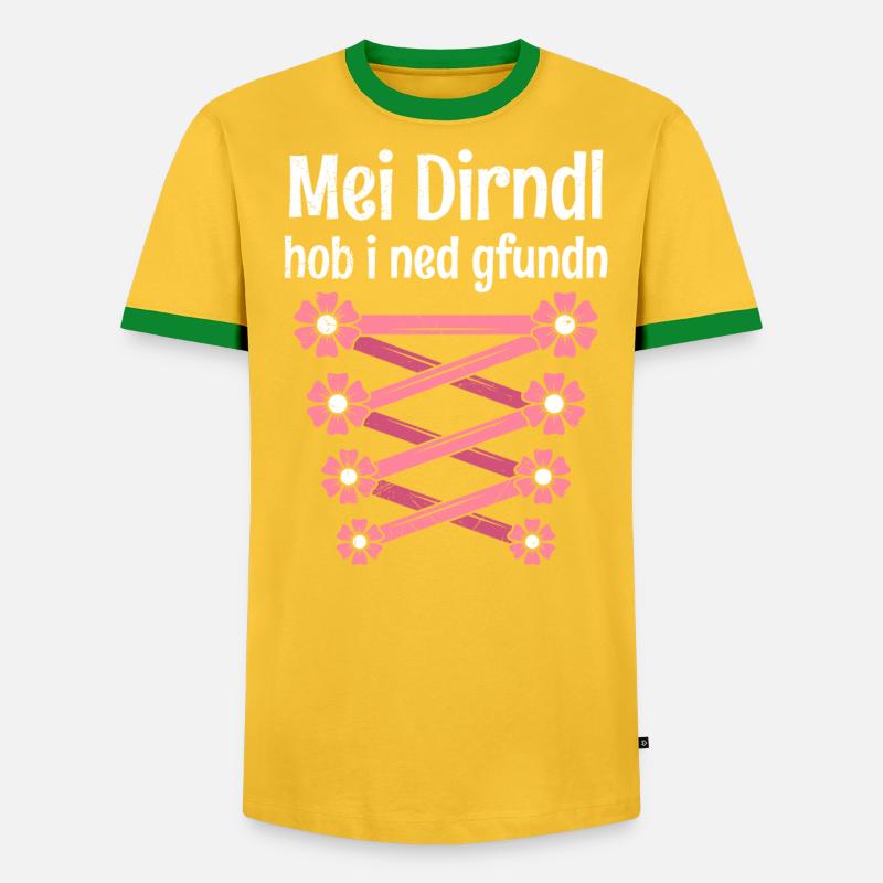 Dirndl not found Replacement Dirndl - Men's Ringer Shirt - undefined