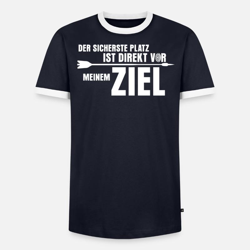 3D Bogensport Compoundbogen Langbogen - Männer Kontrast-T-Shirt - undefined