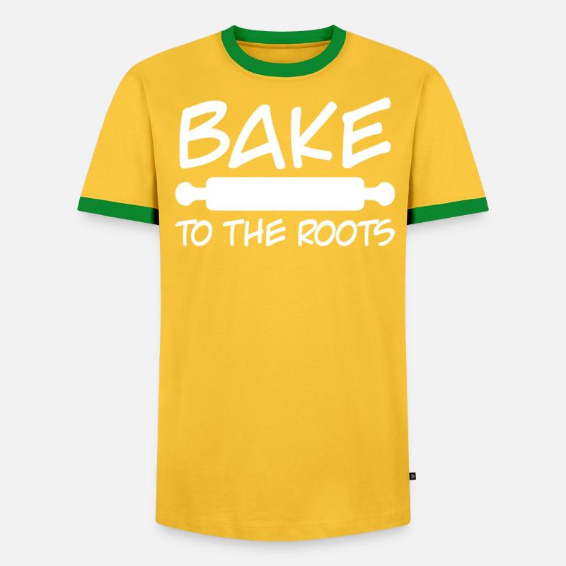 Baker Baker Baking Bakery - Men's Ringer Shirt - undefined