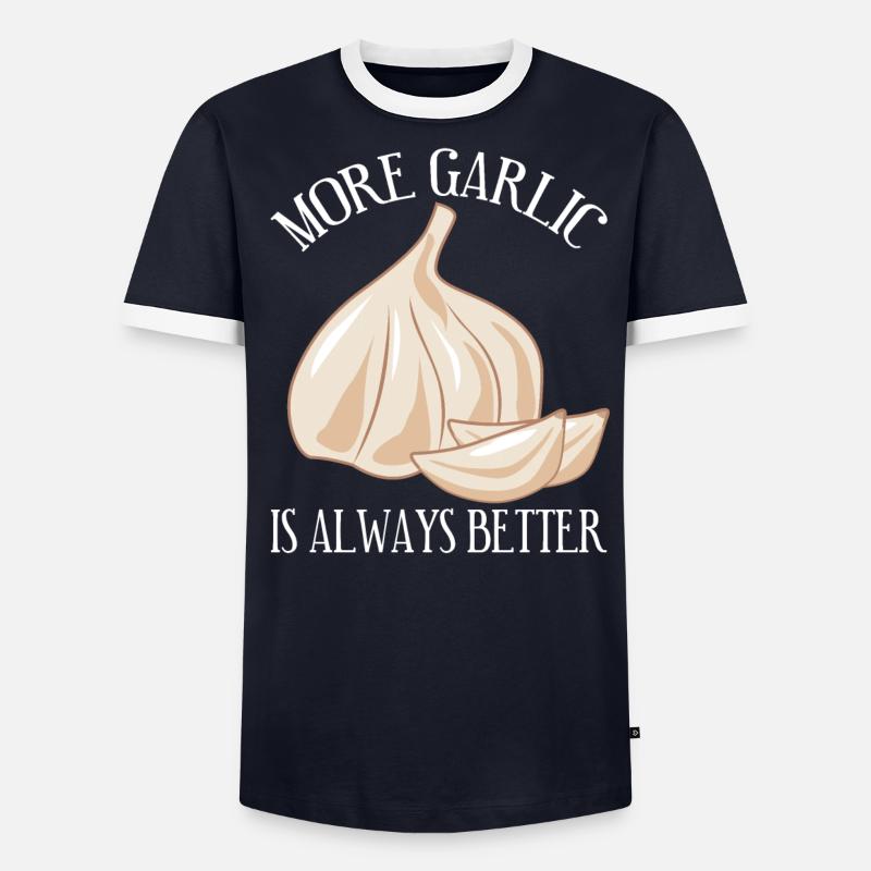 Plus d’ail T-shirt contrasté Homme