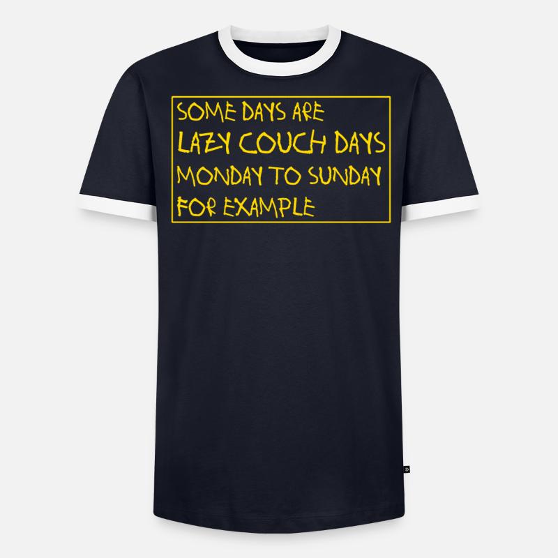 Couch Jokes Men's Ringer Shirt