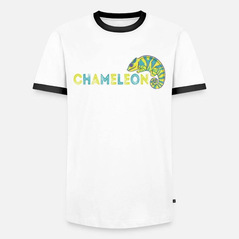 Ich Bin Verwirrter Als Ein Chamäleon Männer Kontrast-T-Shirt