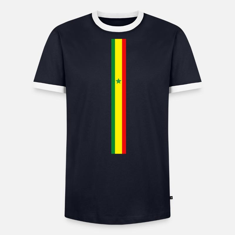 Sénégal T-shirt contrasté Homme