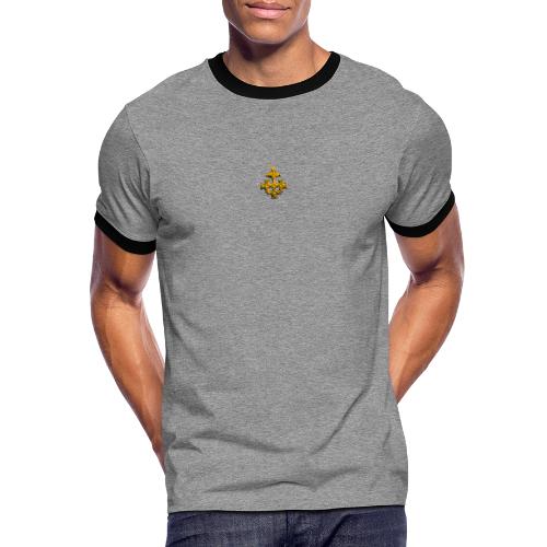 Goldschatz - Männer Kontrast-T-Shirt
