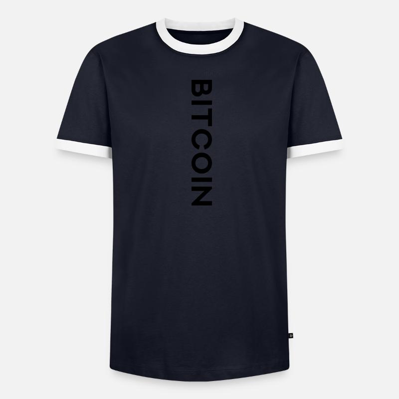 Le Bitcoin T-shirt contrasté Homme