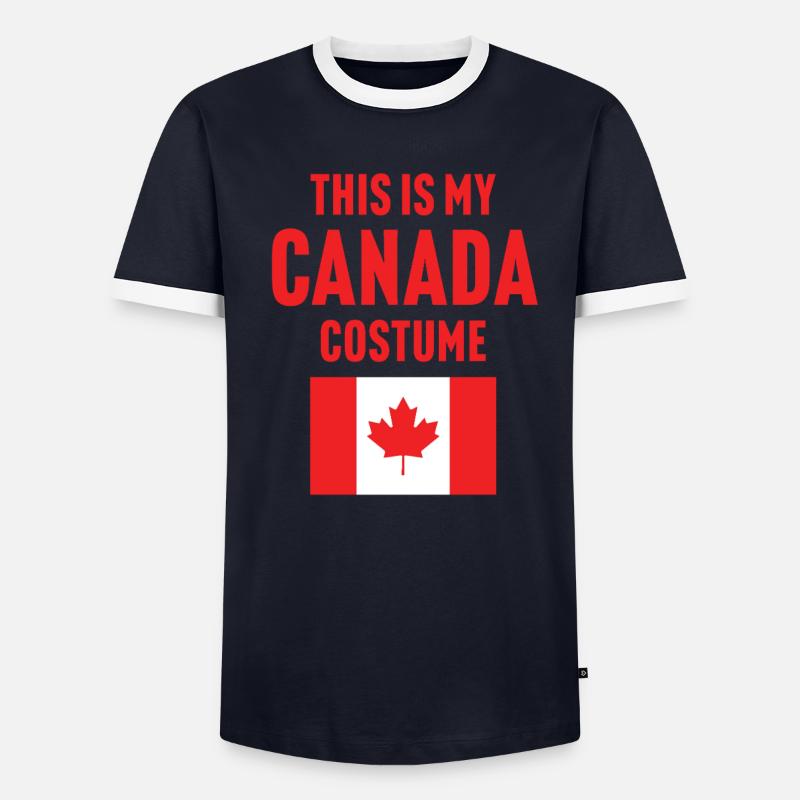 This my Canada costume Men's Ringer Shirt