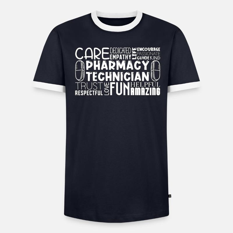 Pharmacy Technician Technician Pharmacist Gift - Men's Ringer Shirt - undefined
