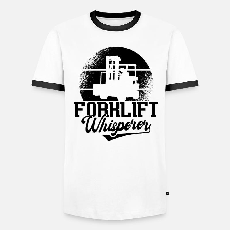 Gabelstapler Staplerfahrer Coole Geschenkidee Männer Kontrast-T-Shirt
