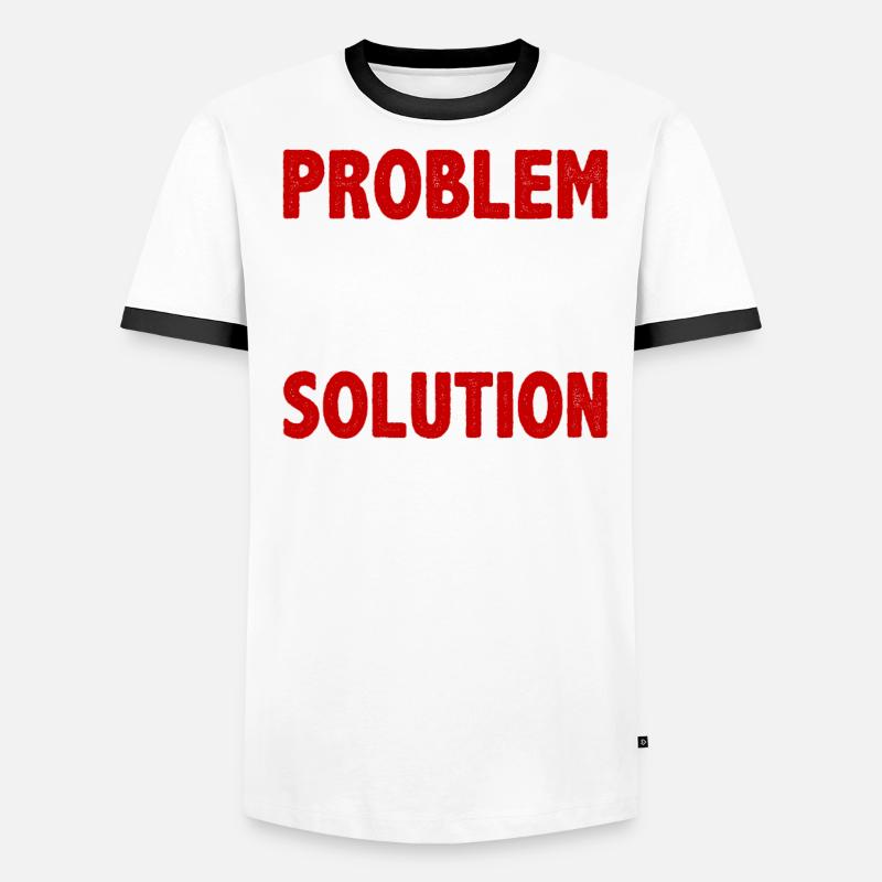 Knee Boarding Aquatic Sport Problem Solution Hobby Men's Ringer Shirt