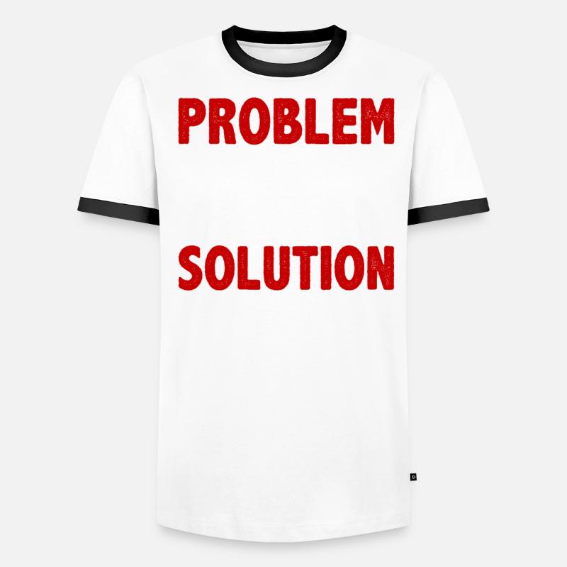 Knot Tying Looping Problem Solution Hobby Men's Ringer Shirt