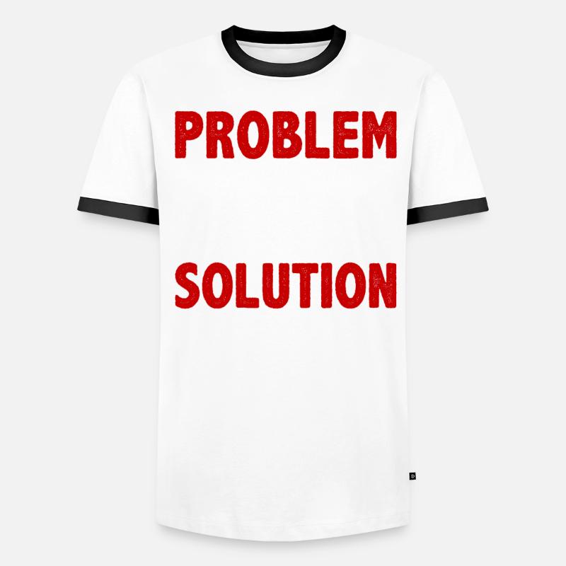 Knotting Knot Tying Problem Solution Hobby Men's Ringer Shirt