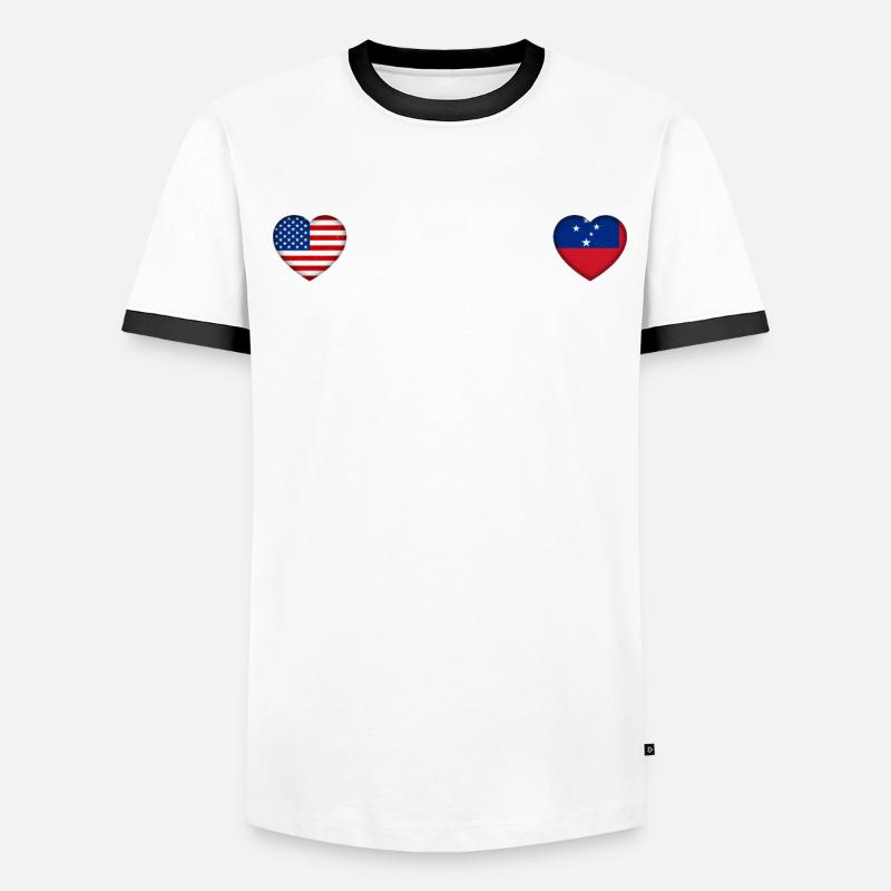 Samoa T-shirt contrasté Homme