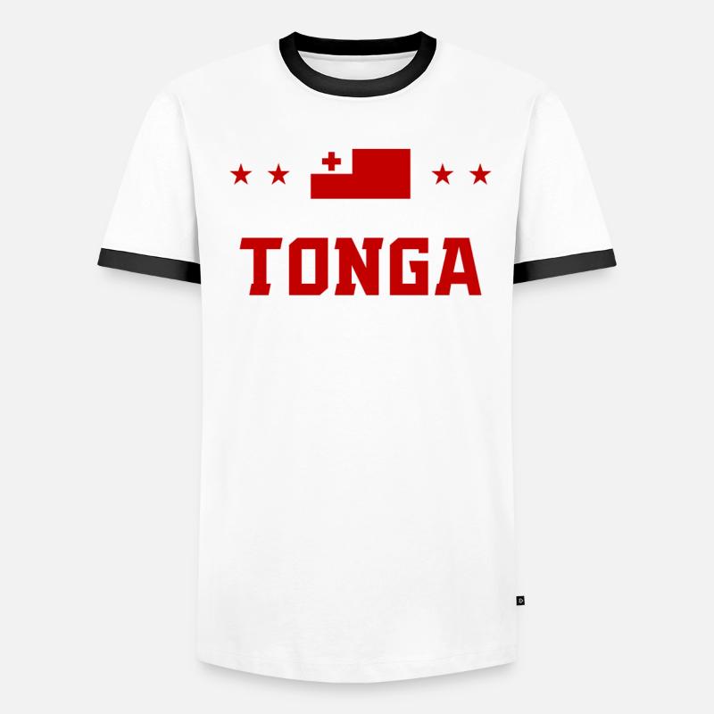 Tonga Männer Kontrast-T-Shirt