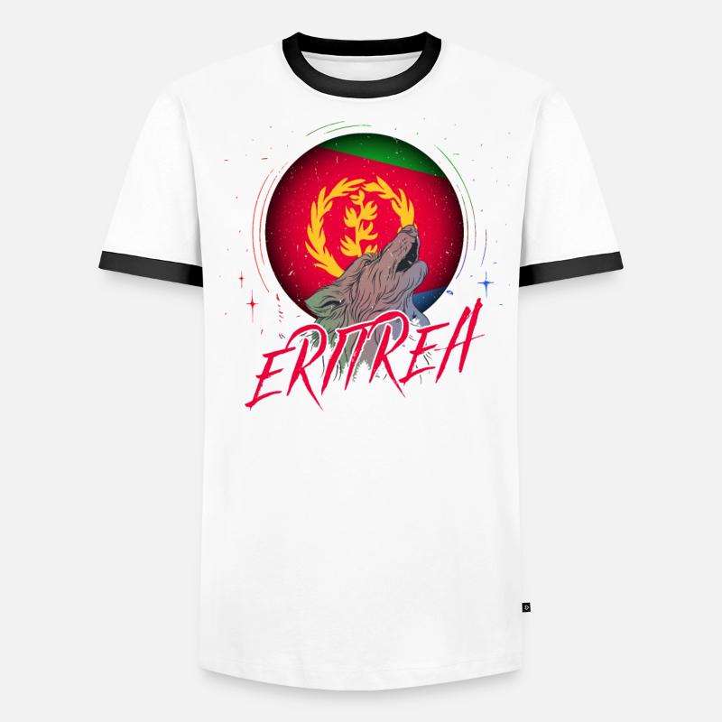 Erythrée T-shirt contrasté Homme