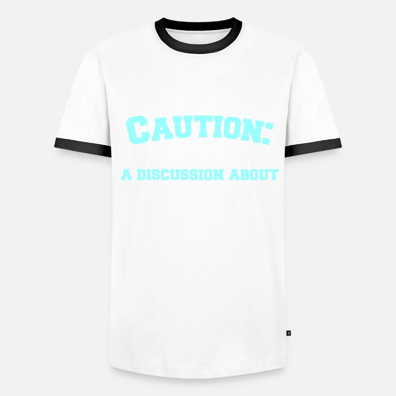 Caution Men's Ringer Shirt