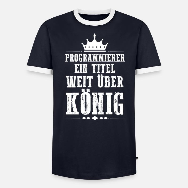 Programmieren Entwickler Coder Programmierer - Männer Kontrast-T-Shirt - undefined