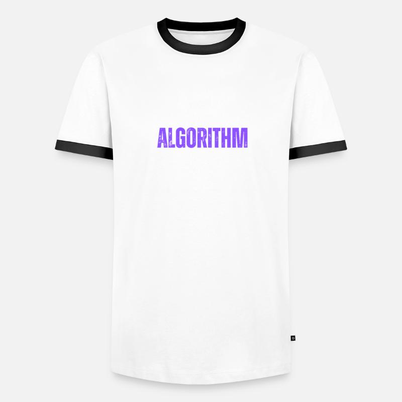Ich spreche fließend Algorithmus Coding Geek Lustige Codierung - Männer Kontrast-T-Shirt - 