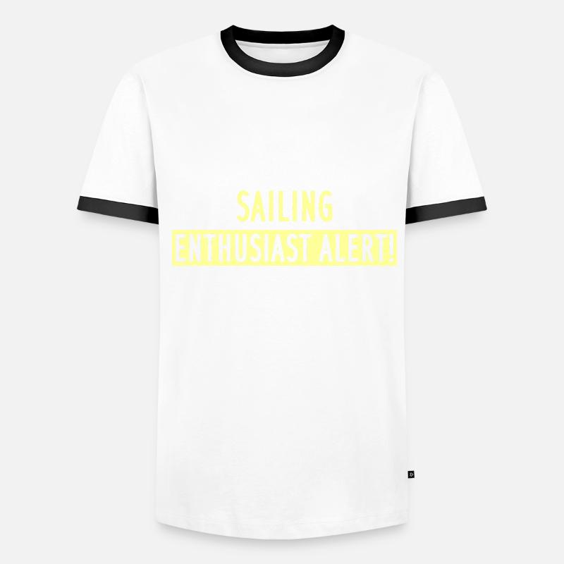 SAILING ENTHUSIAST ALERT! Men's Ringer Shirt