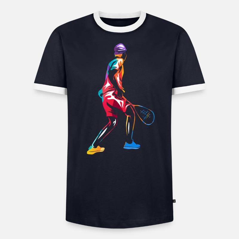 Squash T-shirt contrasté Homme